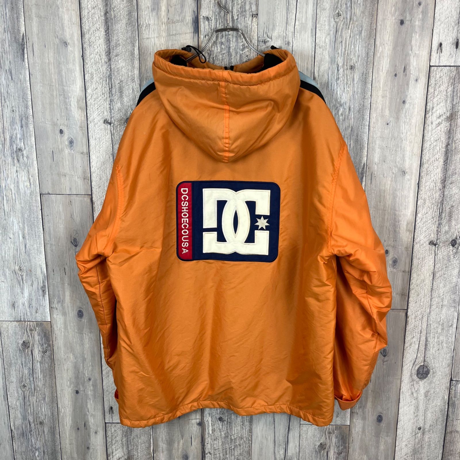 OLD DC SHOE CO USA 90 s ディーシー 裏地 フリース マウンテンパーカー ジャケット メンズ XL サイズ