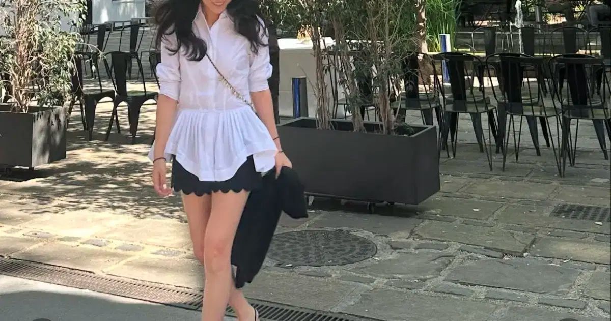  Comme Tu Es 꼼투에 ラニア 白 シャツ 長袖 シャツ ブラウス