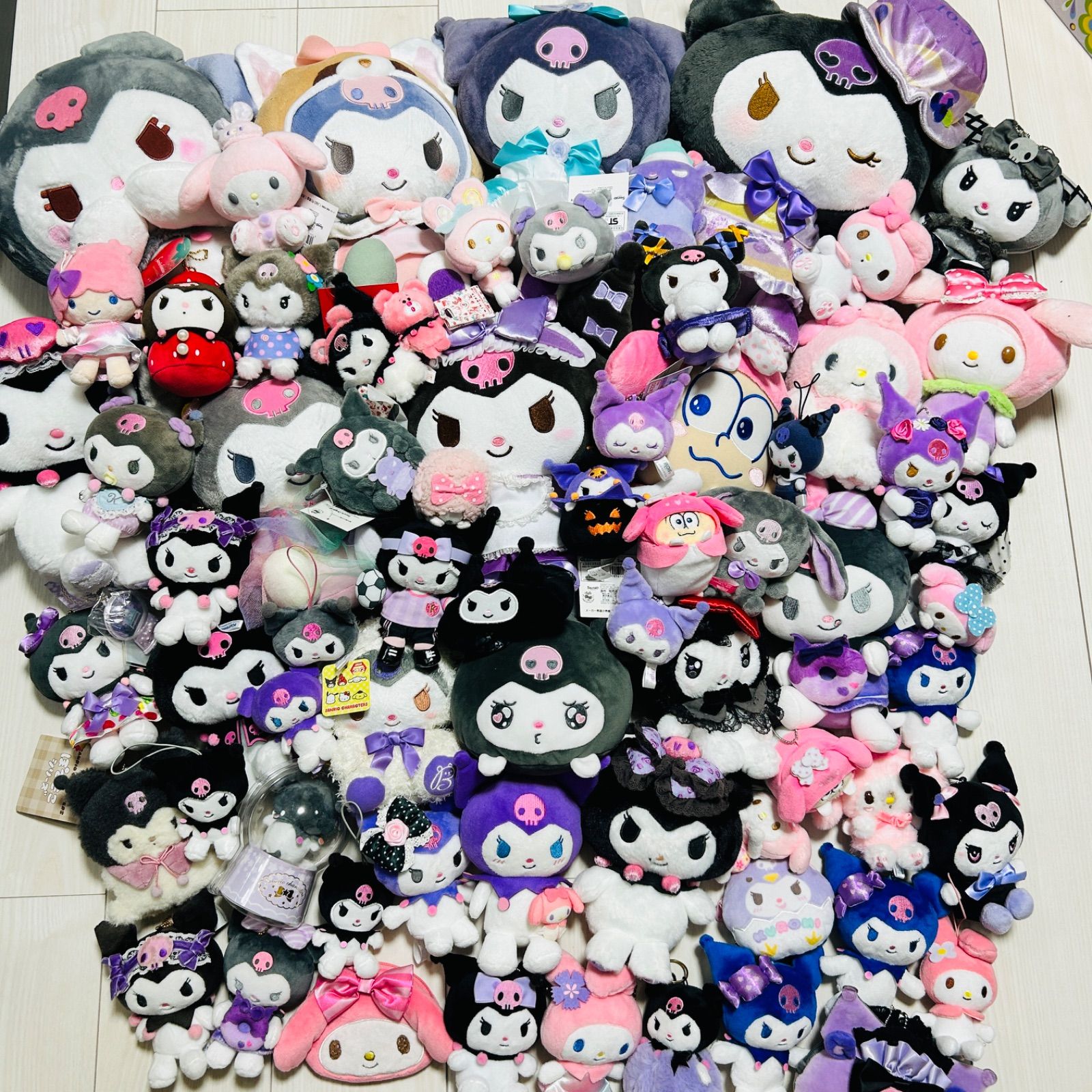 サンリオ　クロミ　マスコット　ぬいぐるみ　まとめ売り サンリオ クロミちゃん ぬいぐるみ マスコット まとめ売り グッズ 大量