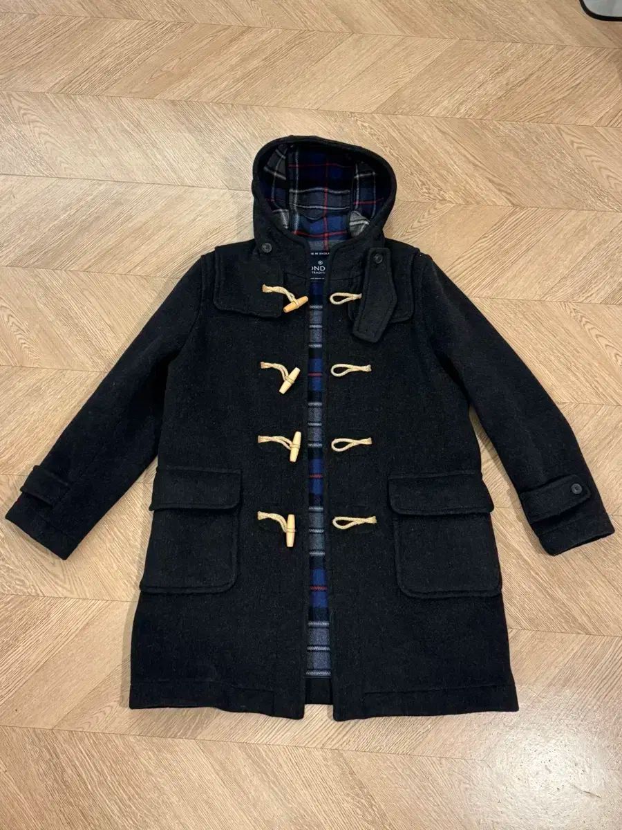 ロンドントラディション ダッフルコート 着用画像