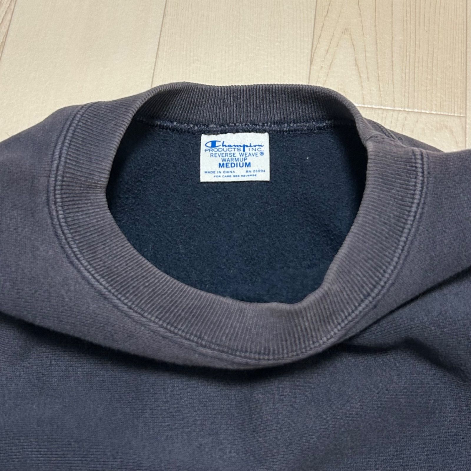 90s champion チャンピオン リバースウィーブ 日本サラ•リー製の青単 M 