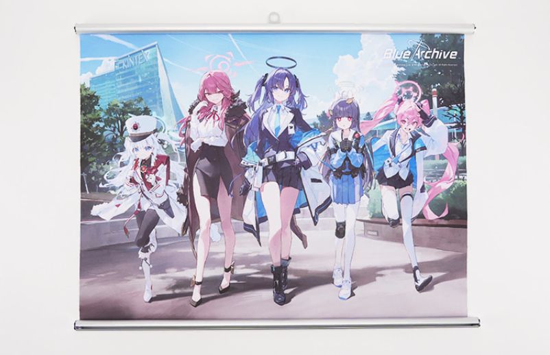 未開封 ブルーアーカイブ 2.5周年 Festival タペストリー ブルー
