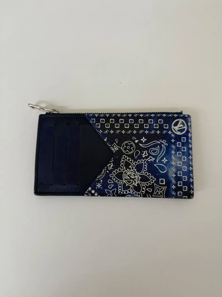 ルイヴィトン バンダナ ブルー コインホルダー