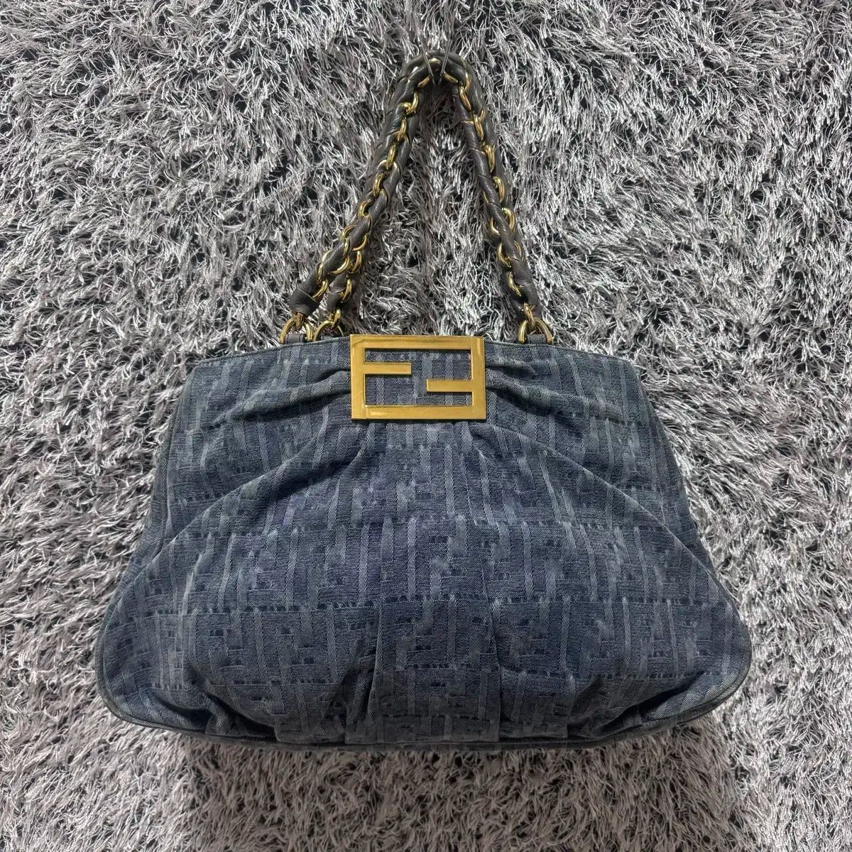 FENDI フェンディ ズッカ デニム 迷 (Me) バッグ ヴィンテージ - メルカリ