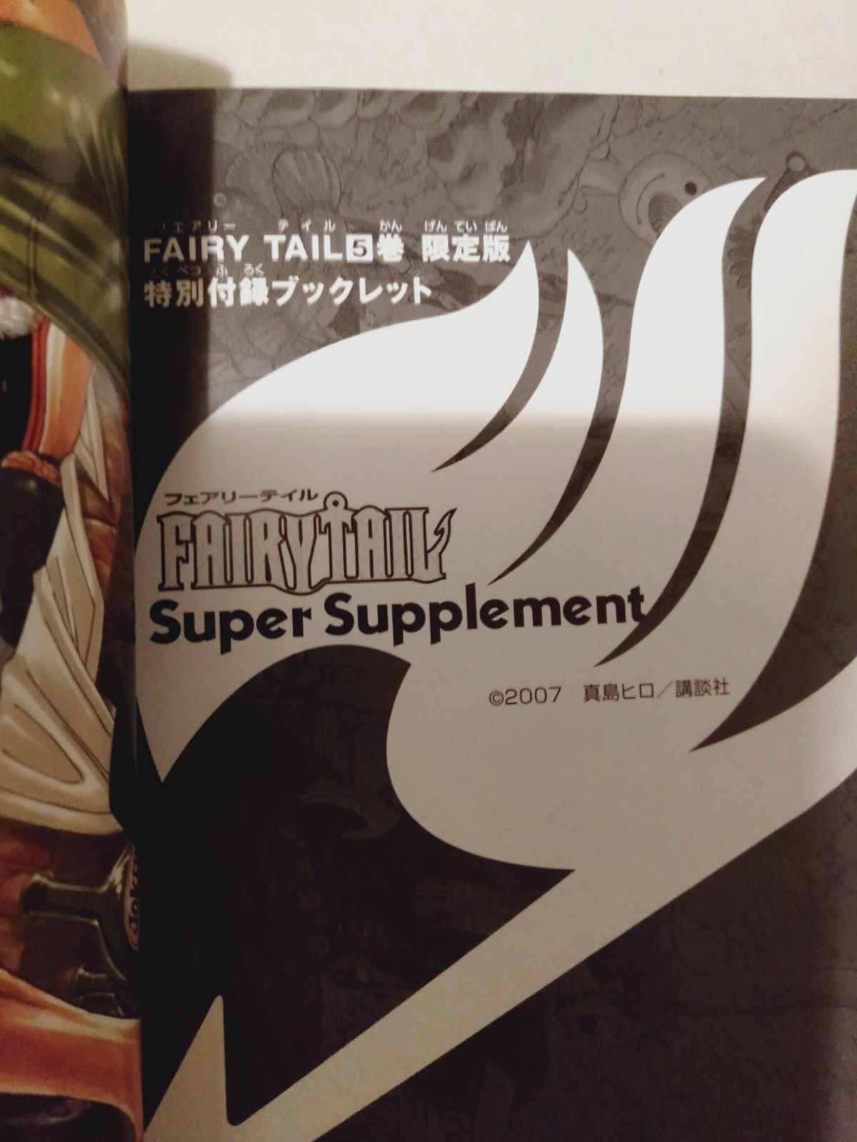 冊子のみ】超おまけ フェアリーテイル FAIRY TAIL Super Supplement