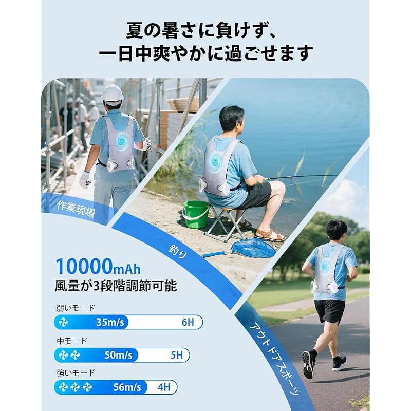 2025年新登場•革新的な発想 冷却ベスト ペルチェ ベストペルチェ素子技術