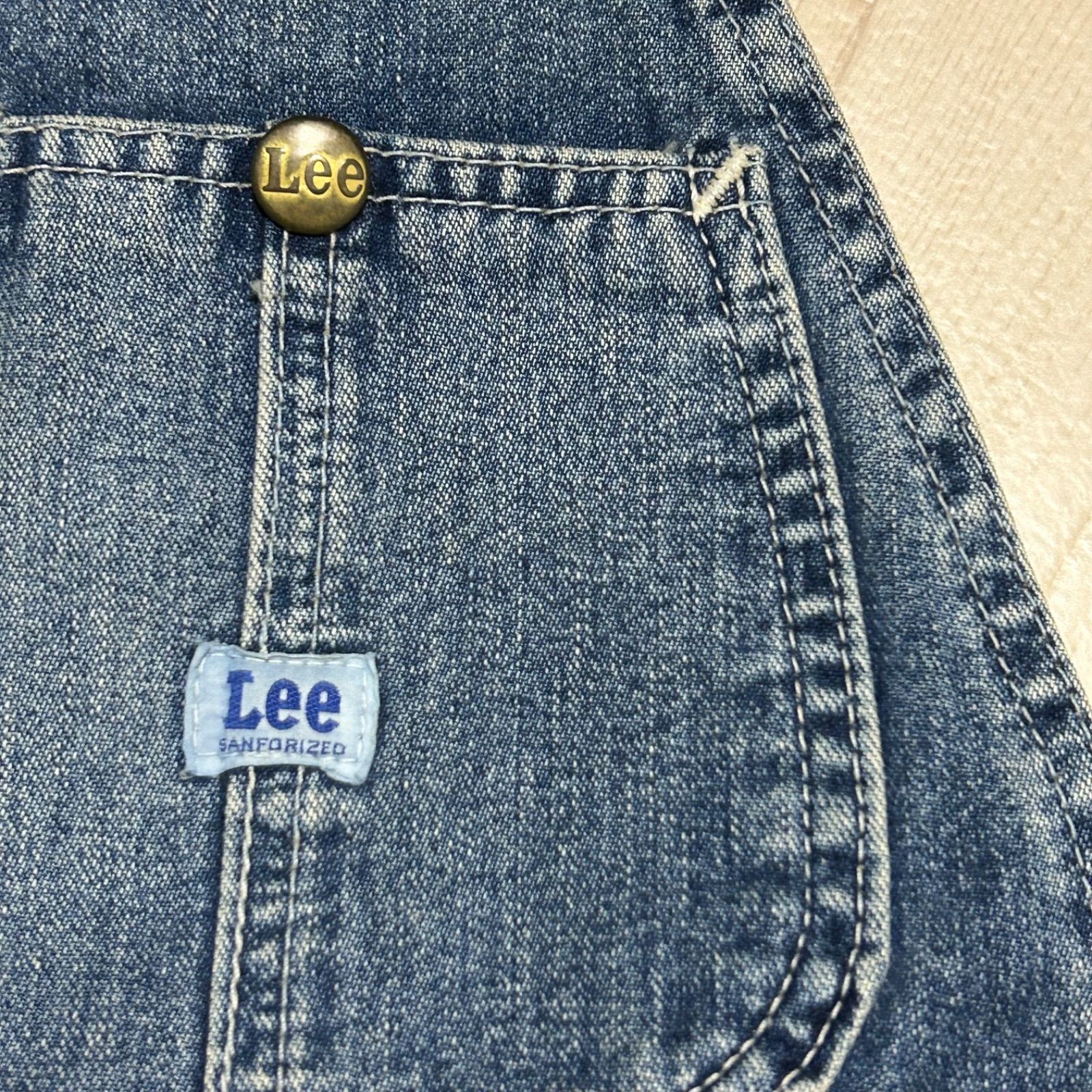 Lee リー デニムオーバーオール サロペット 1950年代復刻 名作0294 28
