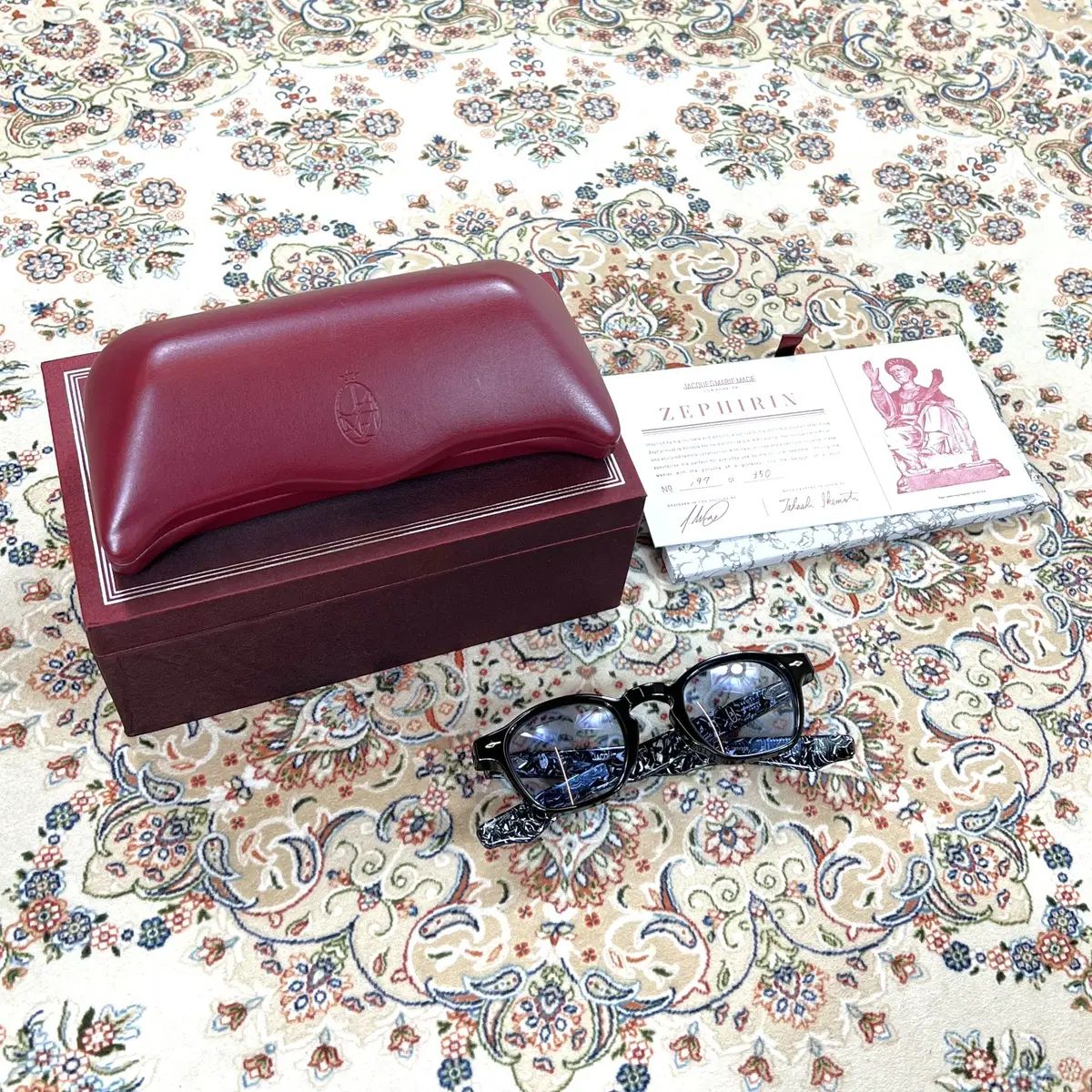 44 mm ジャックマリーマージュ 25シーズン ゼフィリン ブラック ポラリス サングラス