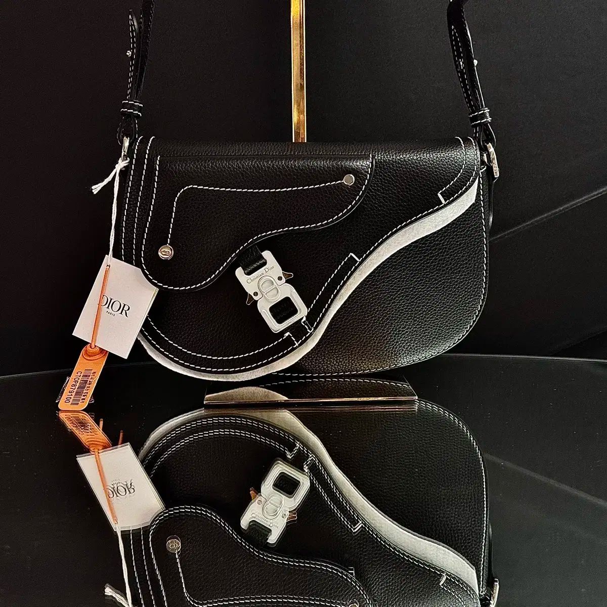 フルセット | ほぼ Dior サドル メッセンジャーバッグ