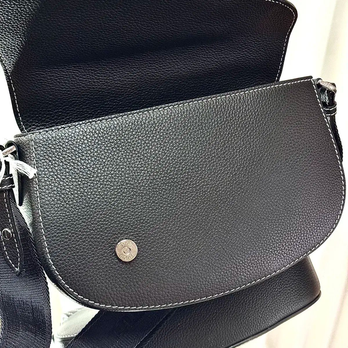 フルセット | ほぼ Dior サドル メッセンジャーバッグ