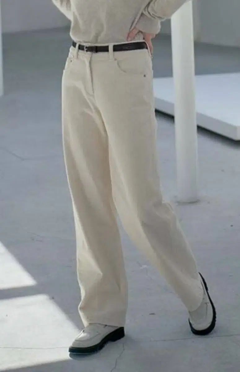 LOEUVRE コーデュロイ パンツ