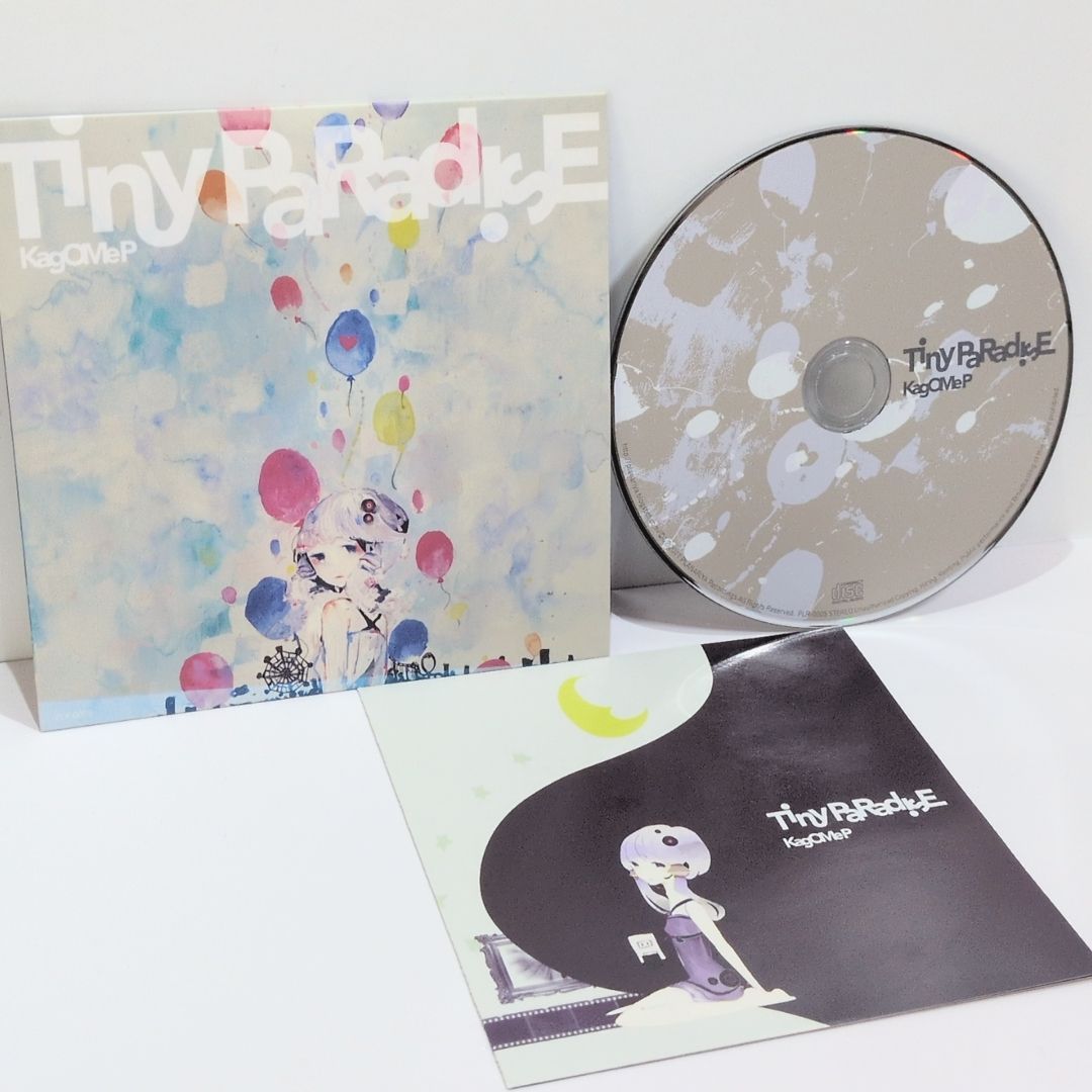 Tiny PaRadisE かごめP PLANARIYA Recordings ボーカロイド VOCALOID 結月ゆかり 歌愛ユキ 同人 音楽 CD