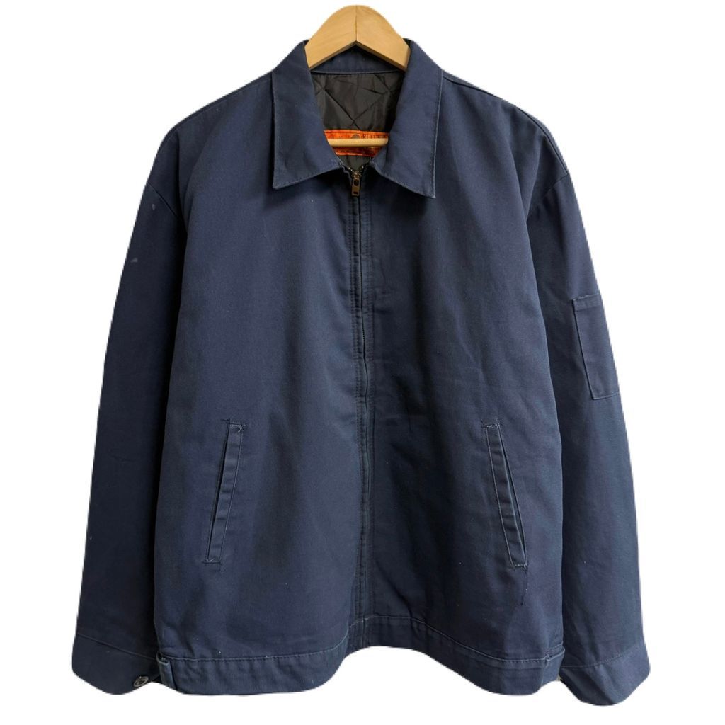 最終値下げ！古着　RED KAP　￼ワークジャケット　ネイビー　S　米国製 最終値下げ！古着 RED KAP ￼ワークジャケット ネイビー S 米国製 80's