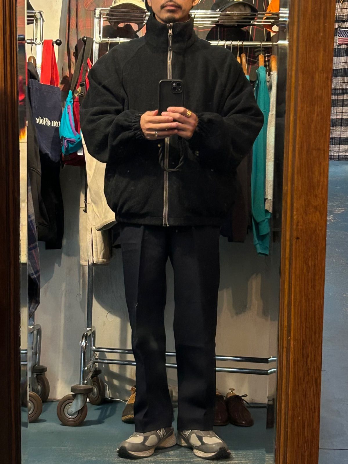 ジャケット・アウター Claiborne 00s Zip-Up Jacket Black L Claiborne Reversible Zip Up Shell/Fleece Jacket XL ブラック