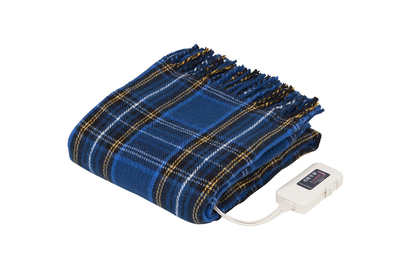 椙山紡織 電気ひざ掛け ネイビー