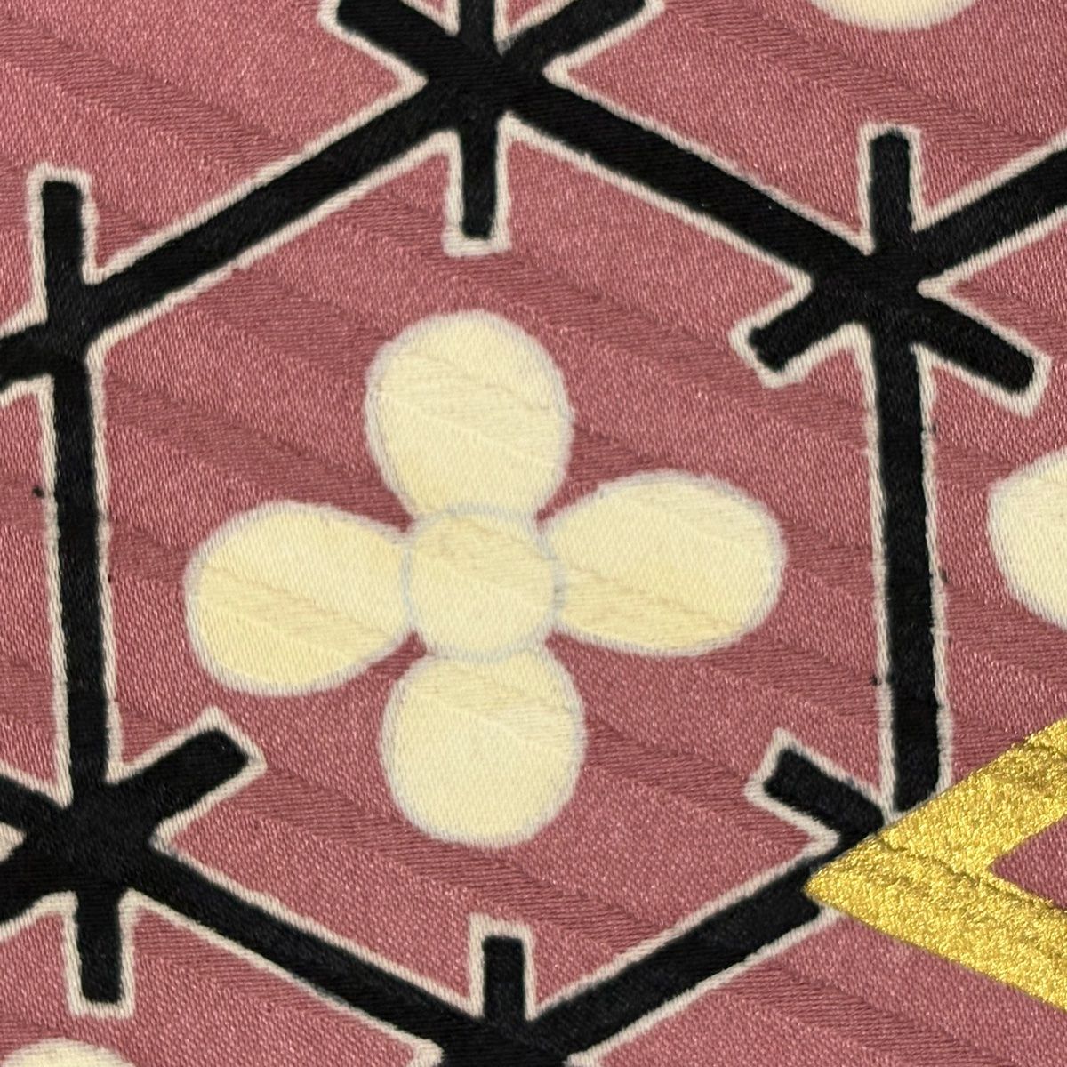 振袖 身丈165.5cm 裄丈65cm M 袷 宝尽くし 松竹梅 金彩 灰桜 正絹 秀品