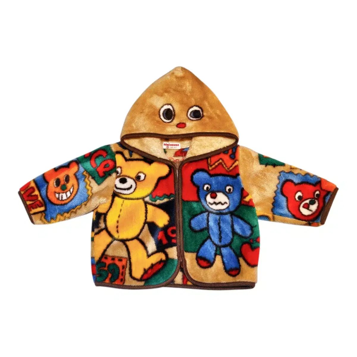 ミッキーハウス ファー ジャケット アウター 80