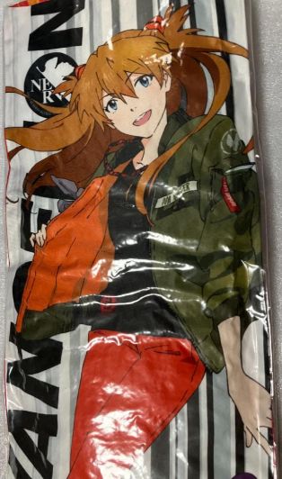 e エヴァンゲリオン アスカ ラングレー ジャケット クッション