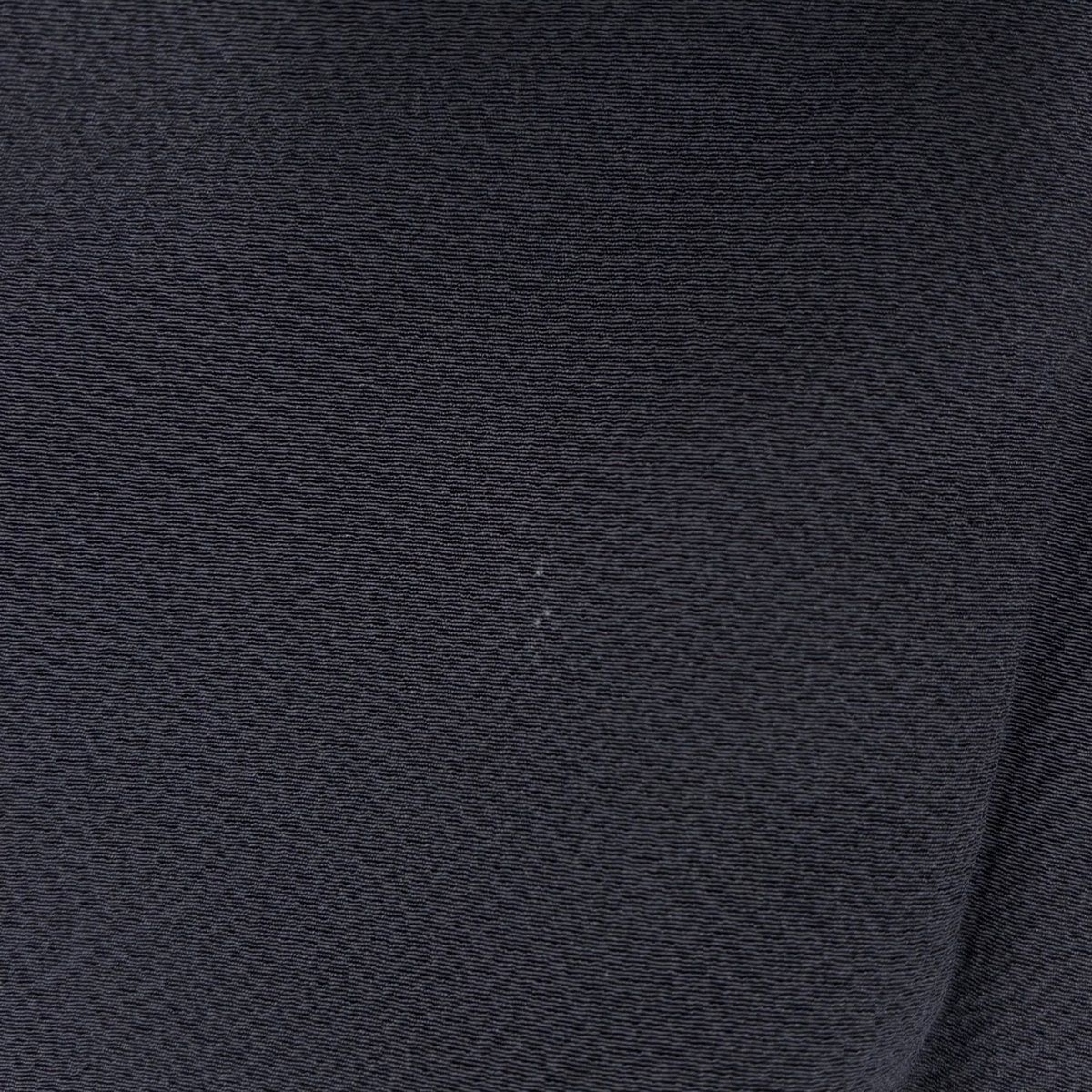  付下げ 身丈162 5 cm 裄丈66 M 袷 翠山工房 やまと 落款 草花 藤 金彩 絞り 濃紫 正絹 訪問着 付け下げ 着物