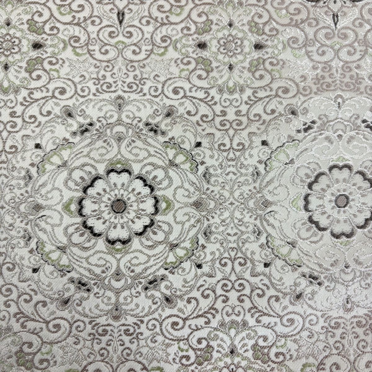  付下げ 身丈164 cm 裄丈66 5 M 袷 袋帯セット 梅 菊 刺繍 銀糸 ピンク 正絹 秀品 訪問着 付け下げ 着物