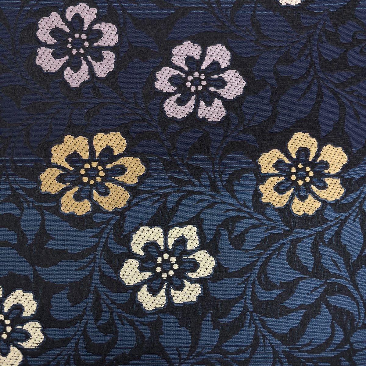 美品】 江戸小紋 身丈160cm 裄丈68.5cm L 袷 袋帯セット 落款 幾何学