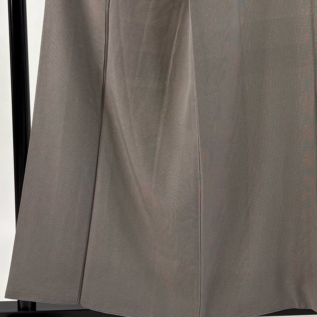 江戸小紋 身丈157 cm 裄丈66 M 袷 袋帯セット 角通し 灰紫 正絹