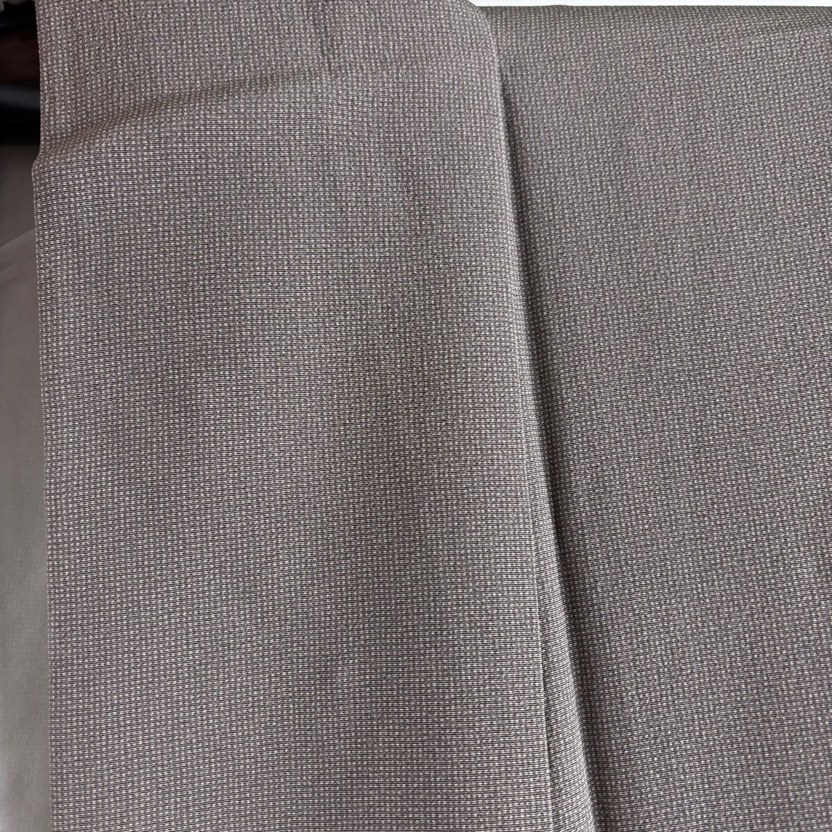 美品】 江戸小紋 身丈157cm 裄丈66cm M 袷 袋帯セット 角通し 灰紫