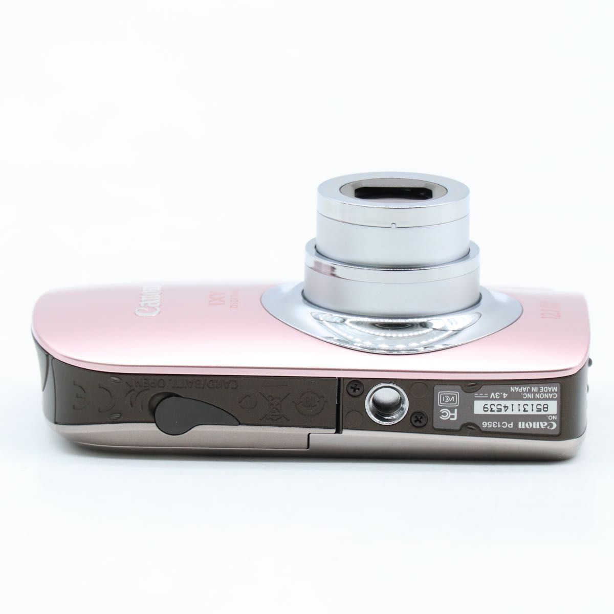 Canon IXY DIGITAL 510 IS ピンク 12.1MP 光学5倍ズーム 手ブレ補正