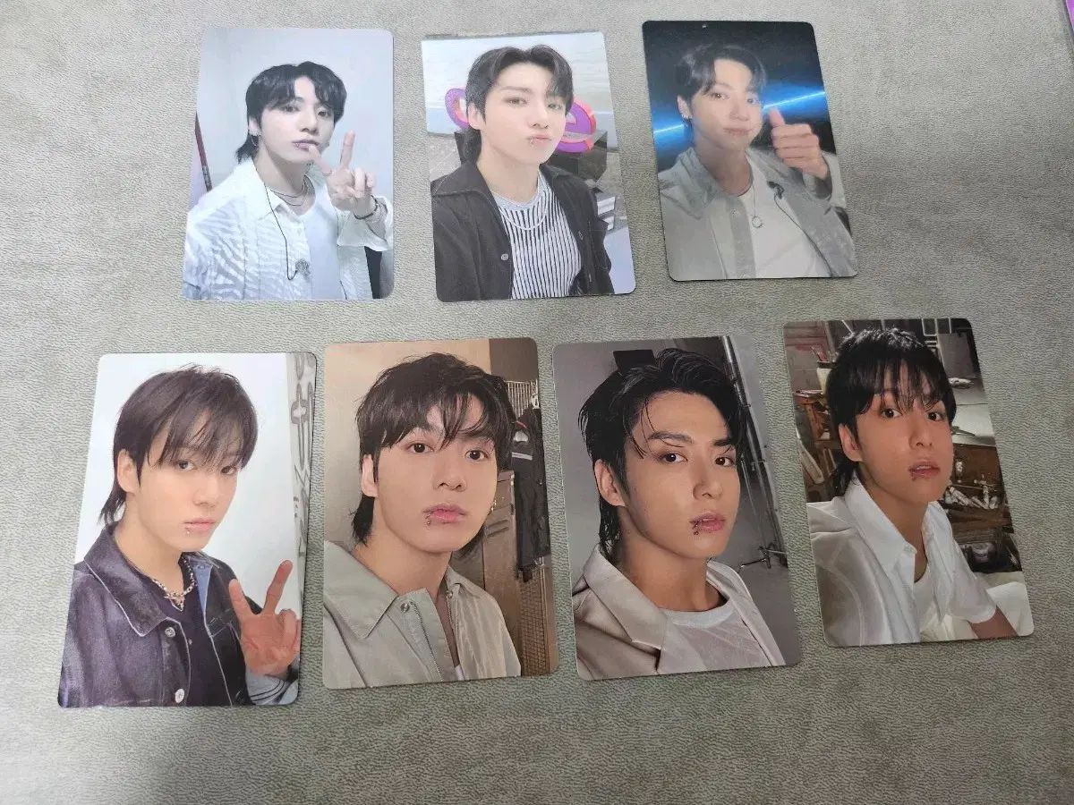 7枚 まとめ BTS 防弾 ジョングク ゴールデン Lucky draw ラキドロ