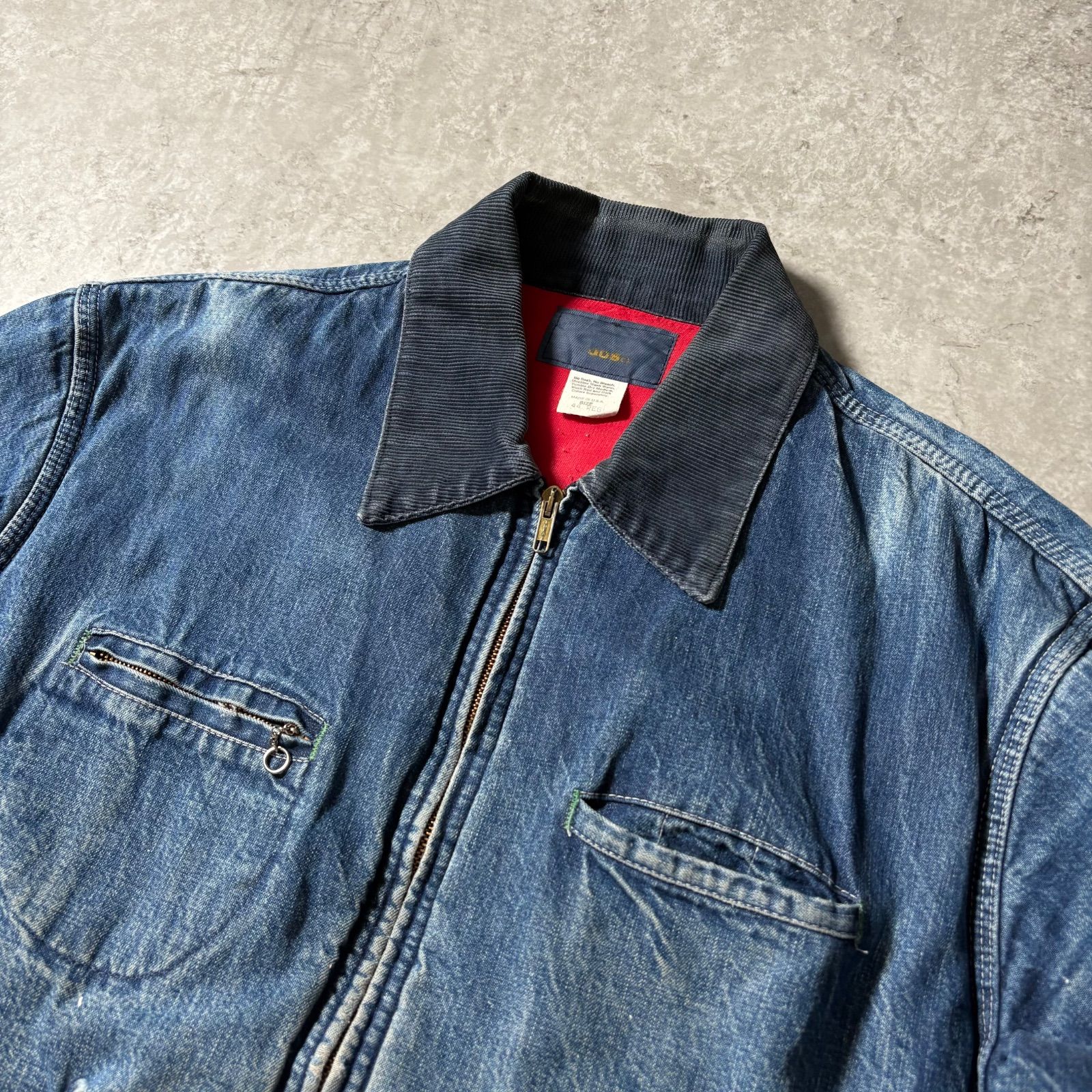 70s80s USA製 OSHKOSH デニムジャケット 濃厚 m24976480853_1.jpg?1743146785