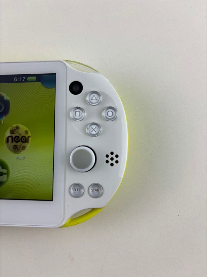 PS VITA ホワイト イエロー 本体 ガンダブレイカー ソニー