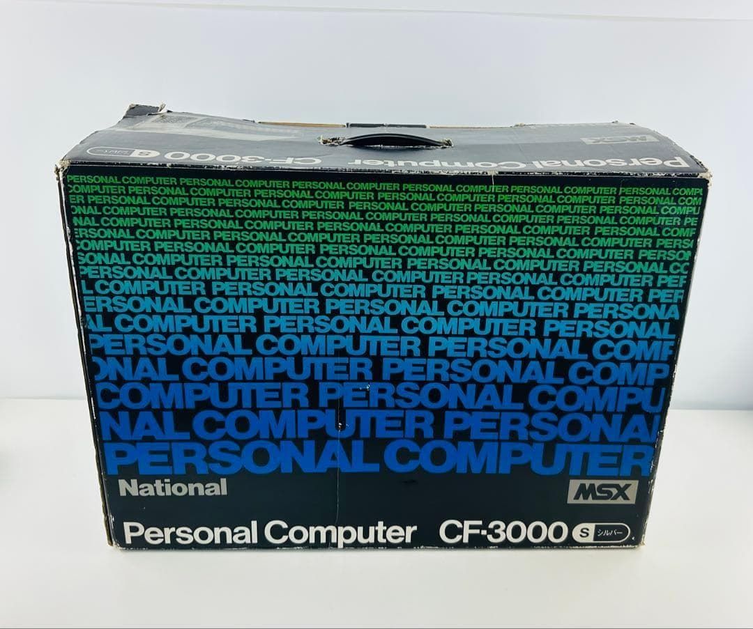 動作品 National MSX CF 3000 ナショナル コンピューター 本体
