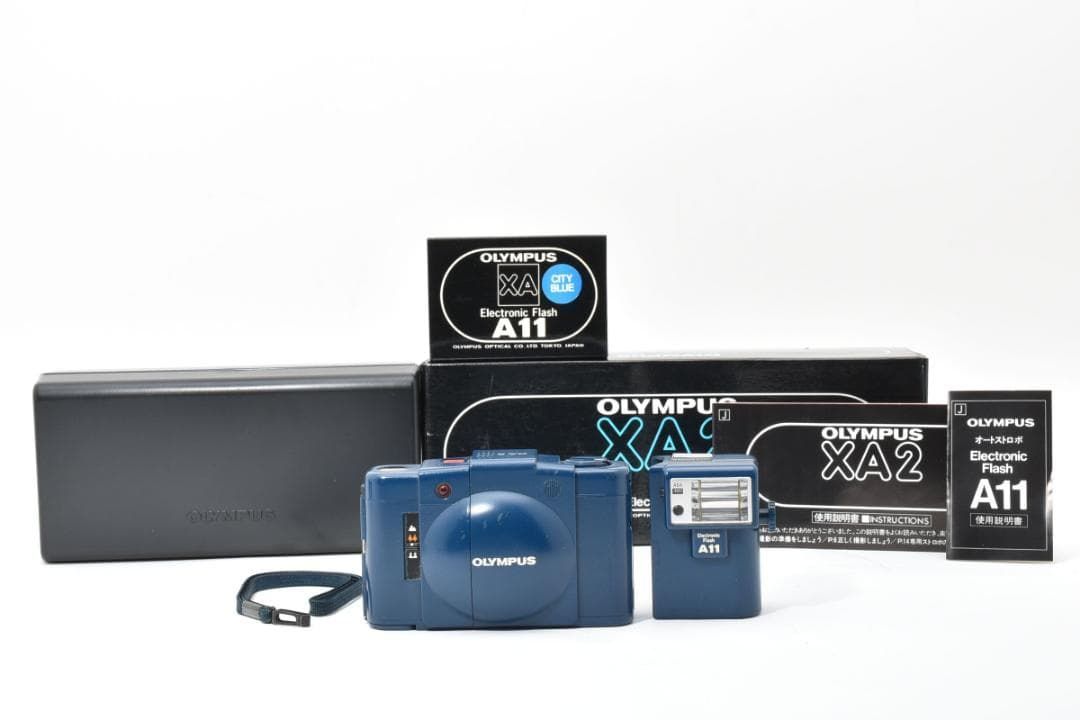 ☆希少・極美品☆オリンパス XA2 A11 ブルー 元箱付き #1486 - メルカリ