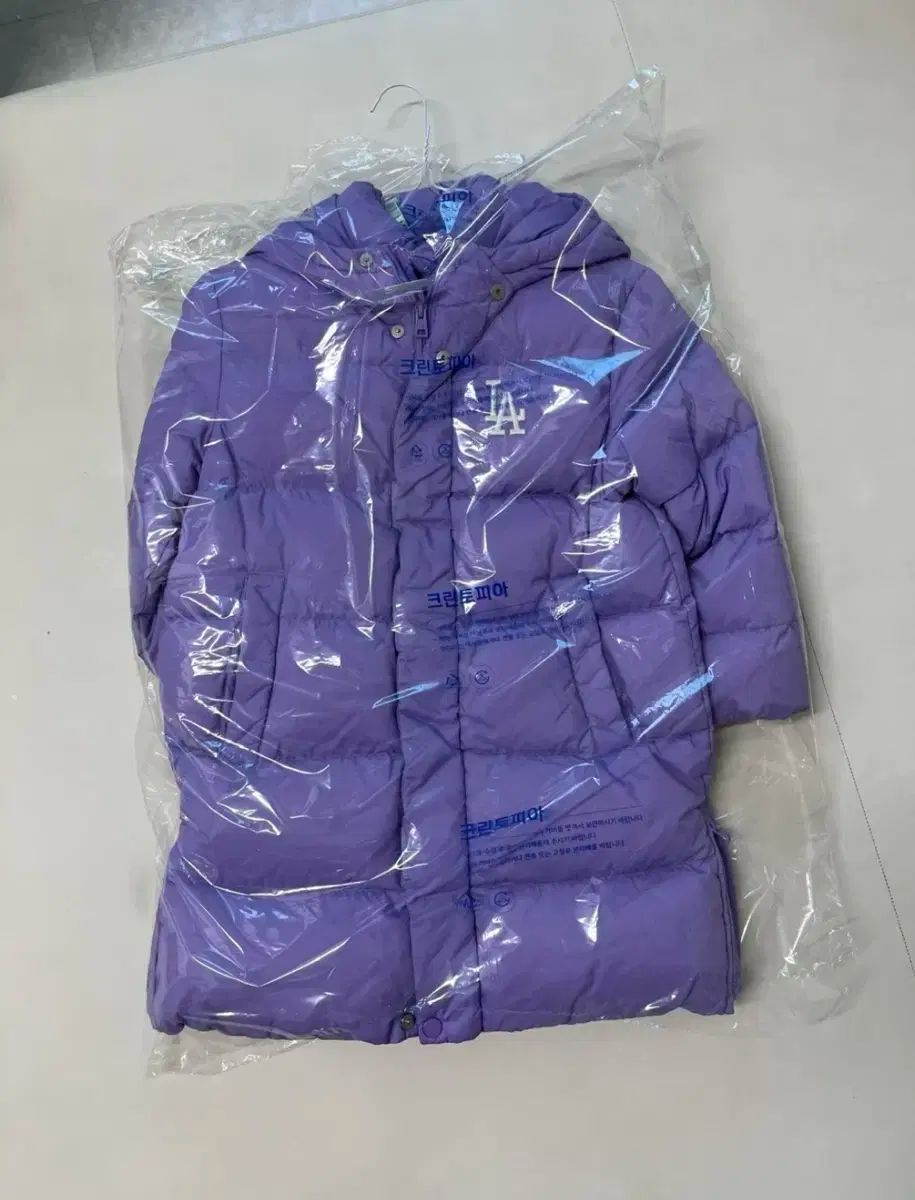 キッズ LA PURPLE パープル ダウンジャケット ロング丈 120