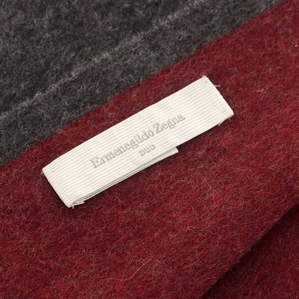 中古】エルメネジルドゼニア Ermenegildo Zegna カシミヤ マフラー