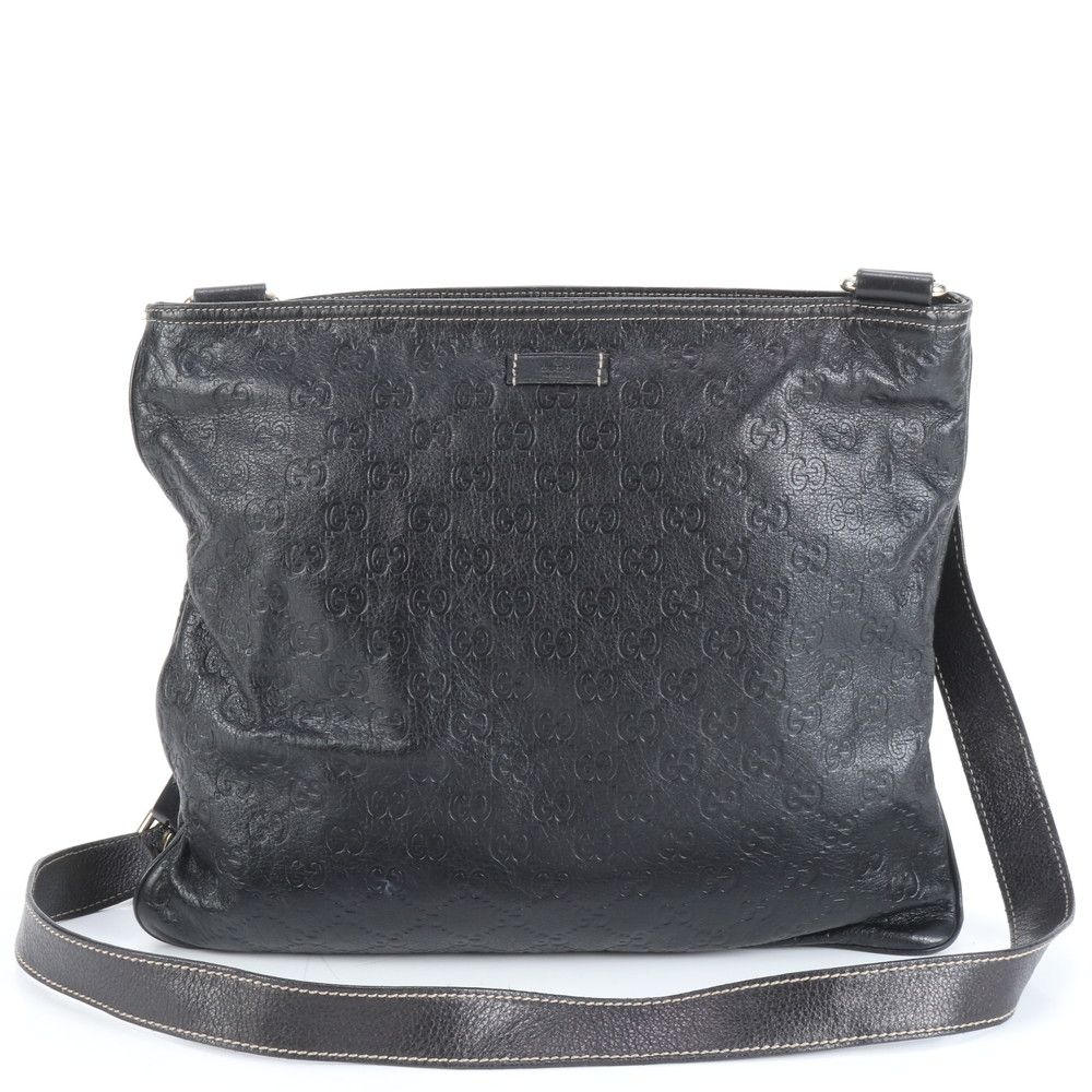 美品 グッチ コントロールカード付 グッチシマ 201446 レザー