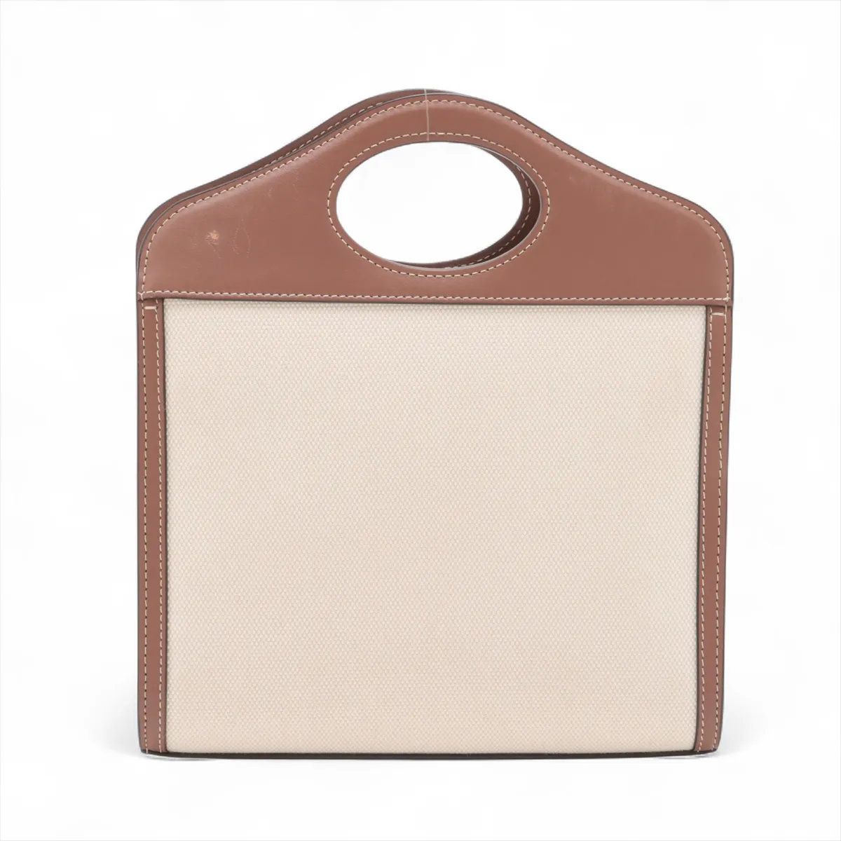 極美品 現行品 バーバリー ミニ ポケットバッグ レザー 2WAY 斜め掛け