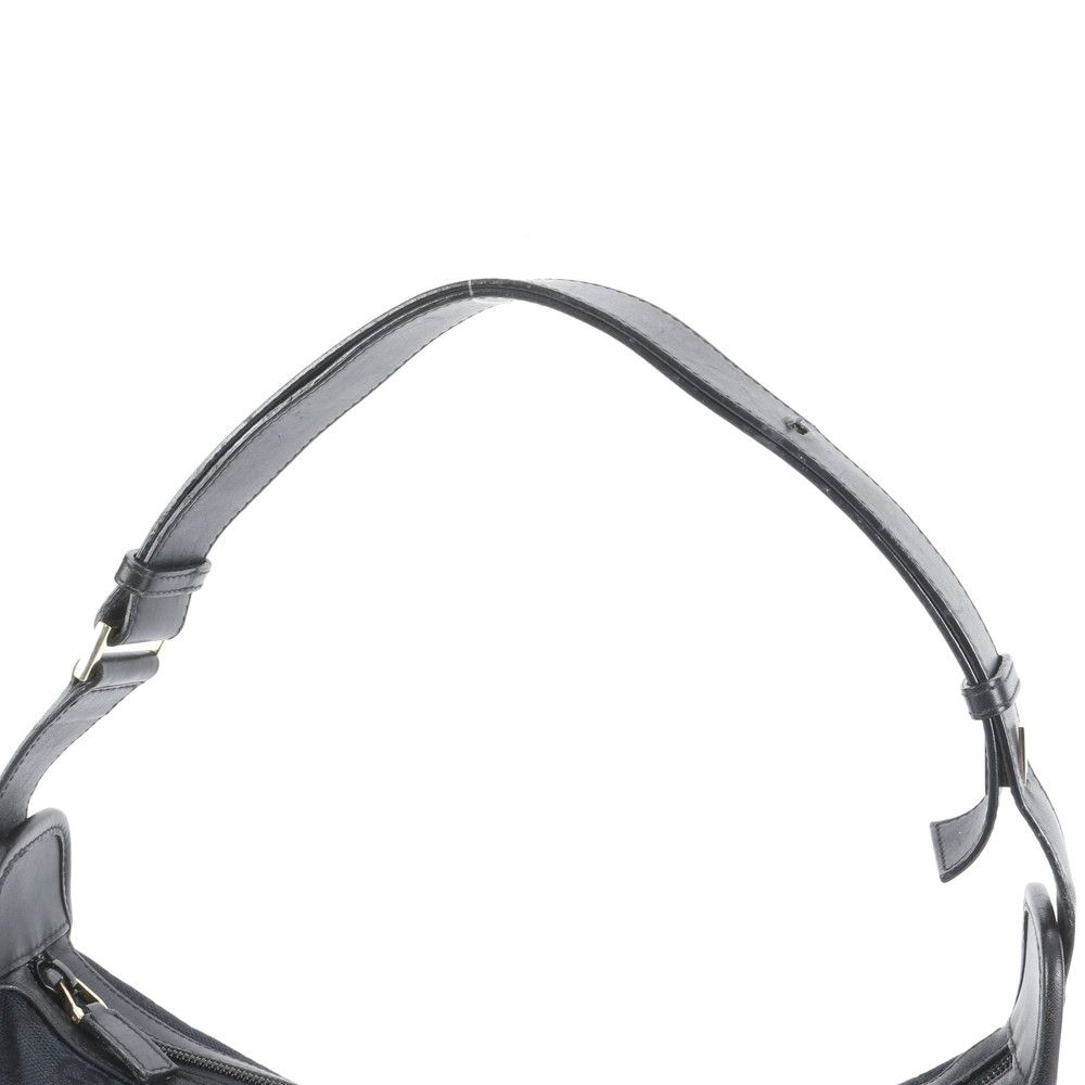 極美品 グッチ GG キャンバス レザー ショルダーバッグ 肩掛け ワン