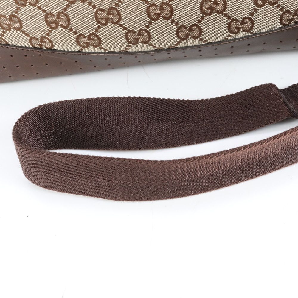 極美品 グッチ アクセサリーポーチ GGキャンバス ハンド レザー 焦げ茶 楽天市場】【バッグ】GUCCI グッチ GGキャンバス アクセサリーポーチ