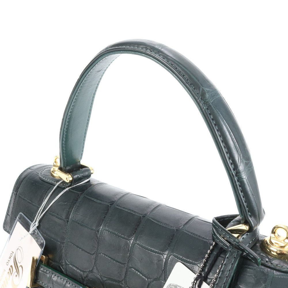 JRA 日本製 レザー クロコ ショルダーバッグ 楽天市場】クロコダイル ショルダー バッグ スモールクロコダイル 日本