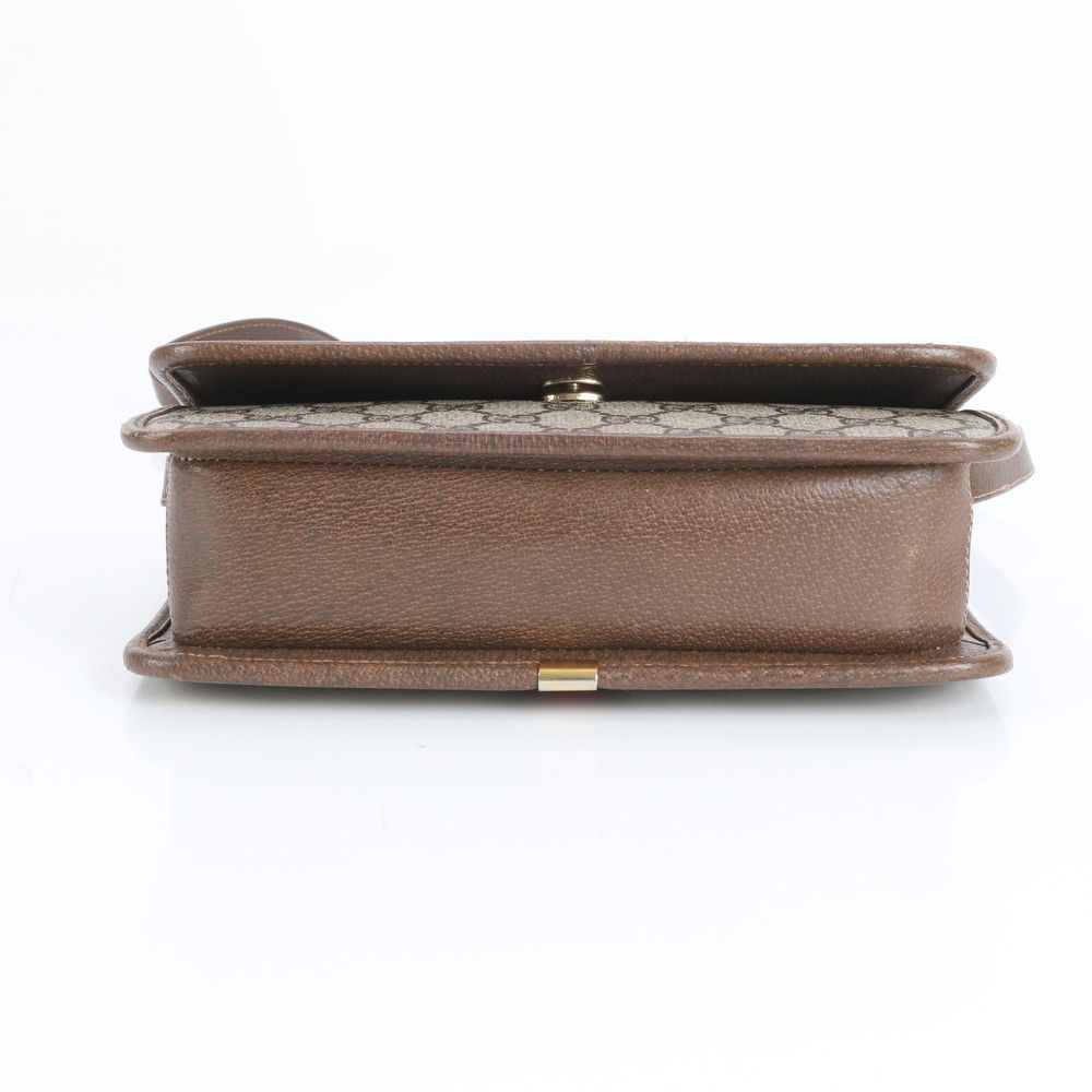 ヴィンテージ オールド グッチ GGスプリーム シェリー ライン レザー