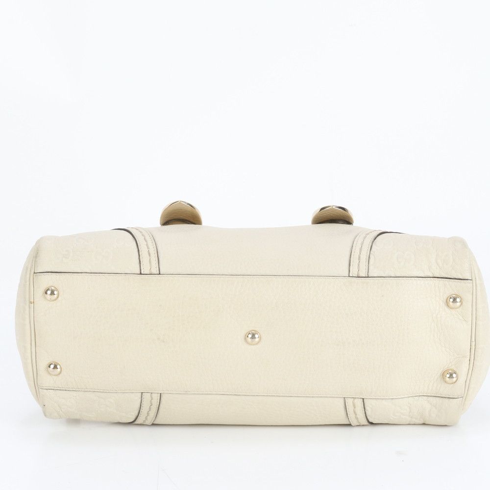 極美品 グッチ グッチシマ レザー トート バッグ ミニ ボストン 181508