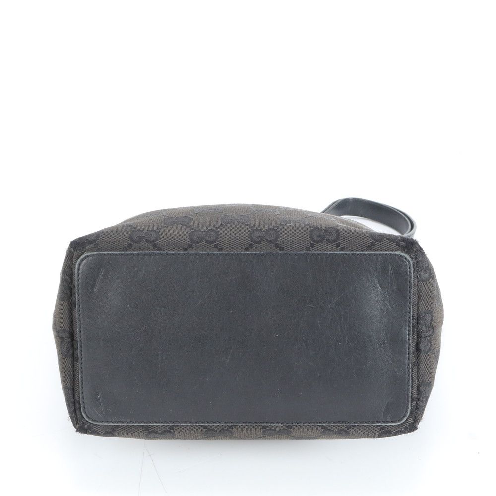 美品 グッチ GG キャンバス 002-1099 レザー ショルダー バッグ 肩掛け