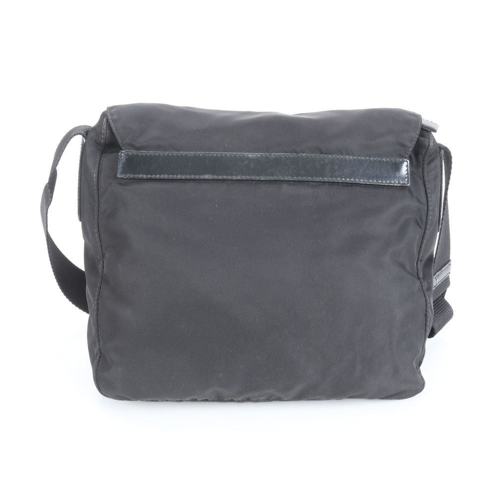 プラダ テスート ナイロン トライアングルロゴ レザー ショルダーバッグ 斜め掛け メッセンジャー 通勤 メンズ REM CZ 17-3