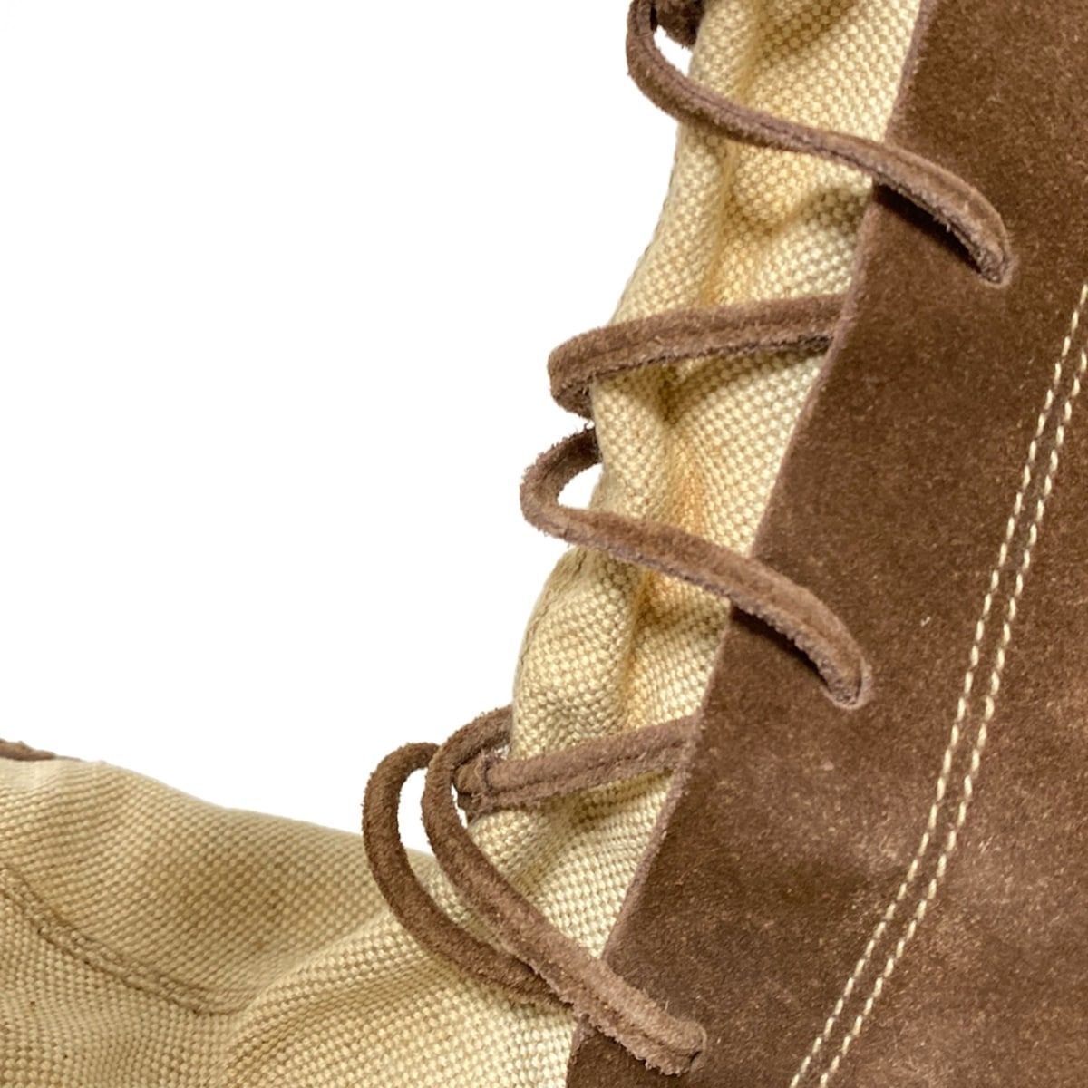 MARNI(マルニ) ロングブーツ レディース - ダークブラウン×ベージュ