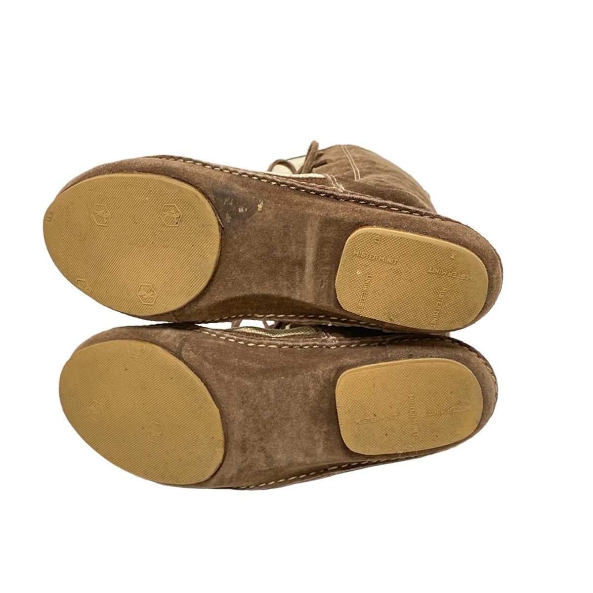 MARNI(マルニ) ロングブーツ レディース - ダークブラウン×ベージュ