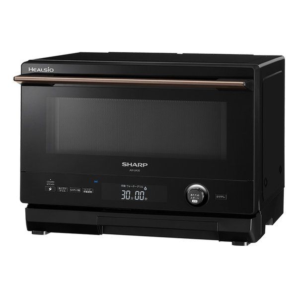 SHARP シャープ ウォーターオーブン HEALSIO ヘルシオ 22 L 1段調理 COCORO KITCHEN対応 ブラック系 AX UA 30 B 2666846