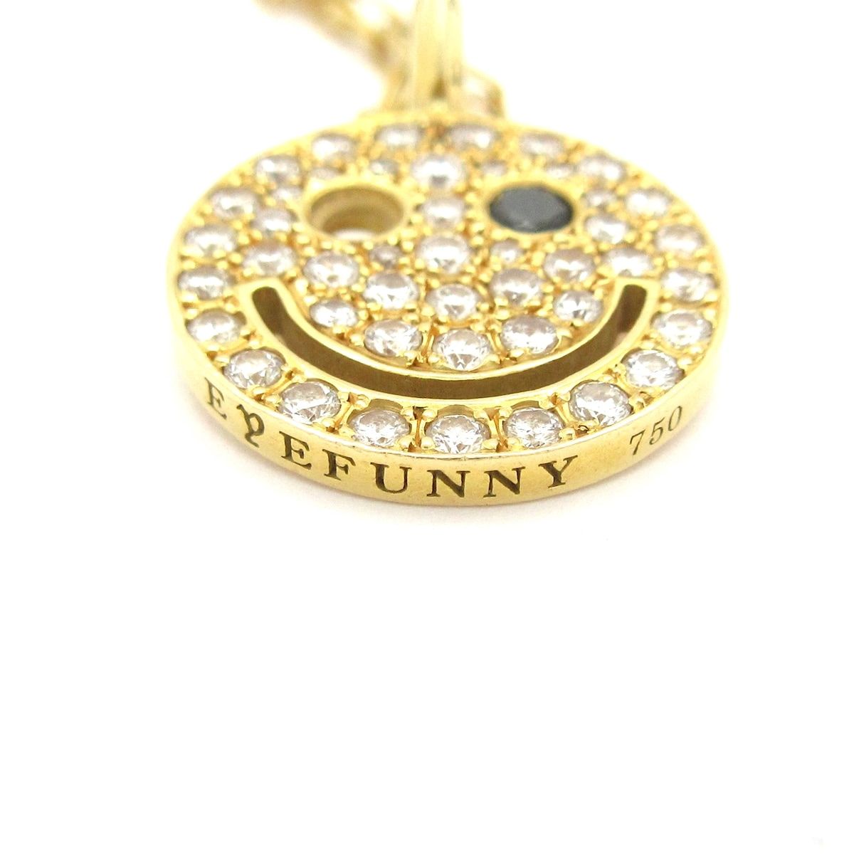 EYEFUNNY(アイファニー) ネックレス - HSMM005 K18YG×ダイヤモンド