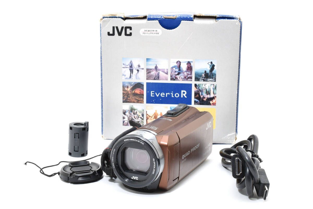 ☆ ビクター Victor EverioR GZ-R400-T ブラウン デジタルビデオカメラ