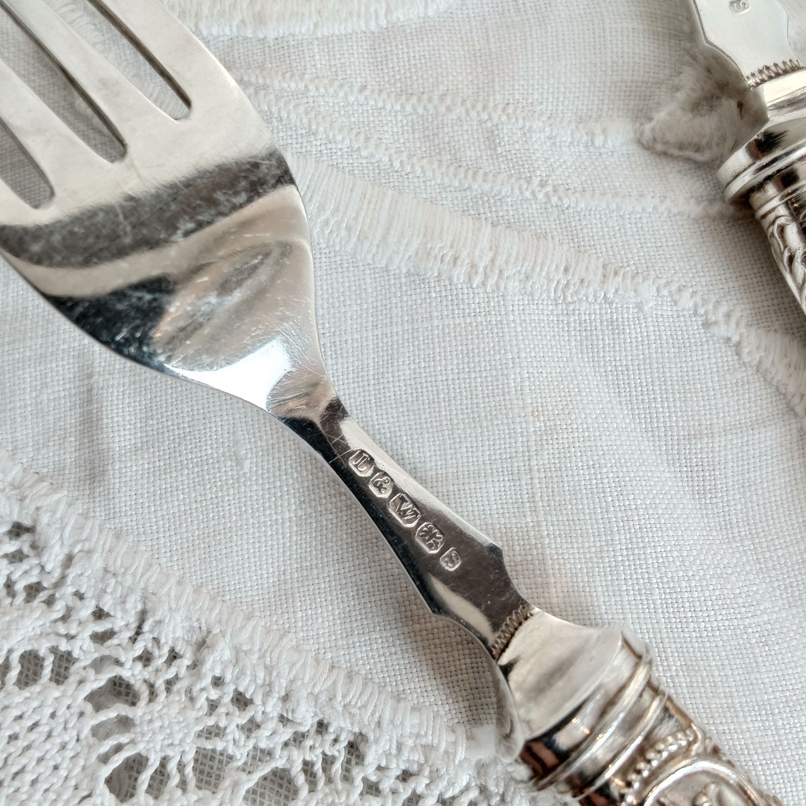 白蝶貝デザートカトラリーセット マザーオブパール